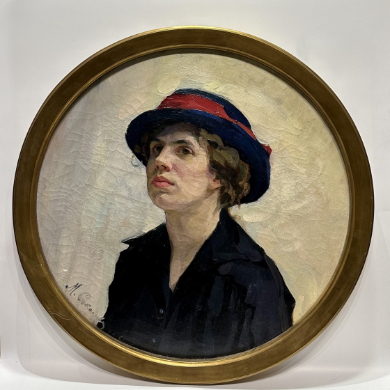 Соколов М.Г., Женский портрет, 1914 г.